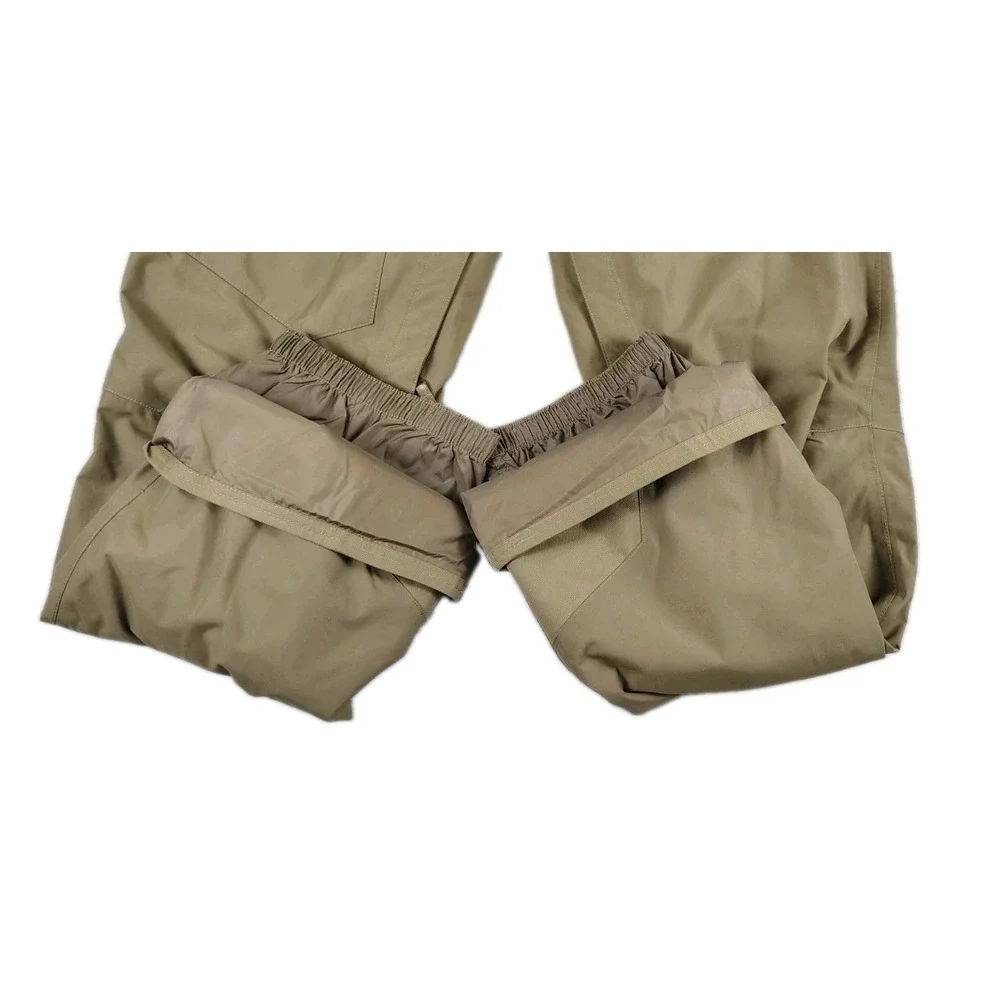The North Face Hyvent Snow Pants Mens LG Tan Olive  Nylon Ski Snowboard NFOA2TJJ